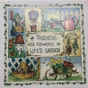 Stone Art Square Stone Coasters Pack of 4